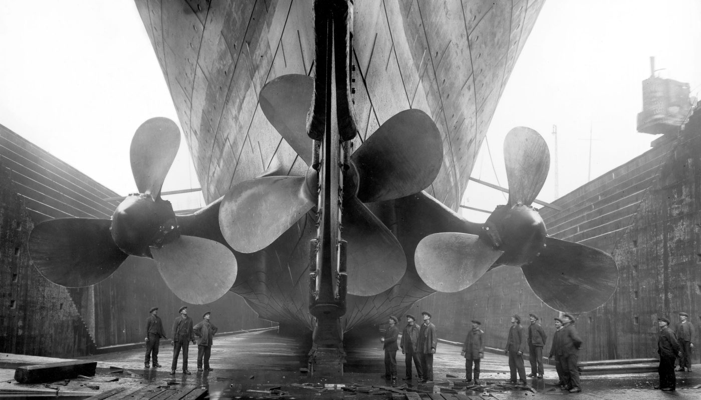Titanics Propellers Titanic Titanic Com