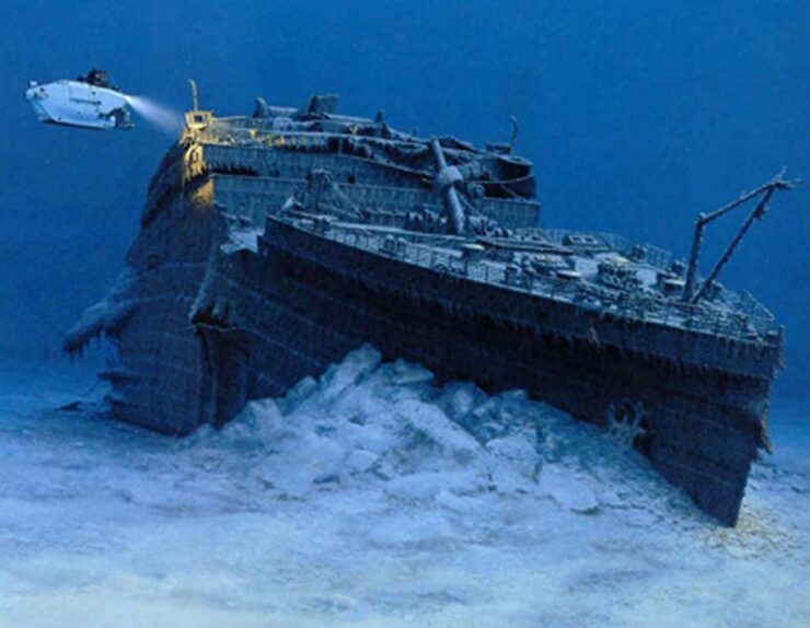 Titanic Wreck Location Titanic Titanic Com